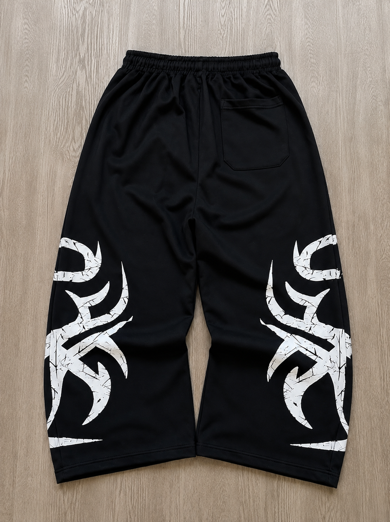 Men’s Printed Baggy Shorts – Premium Streetwear Fit