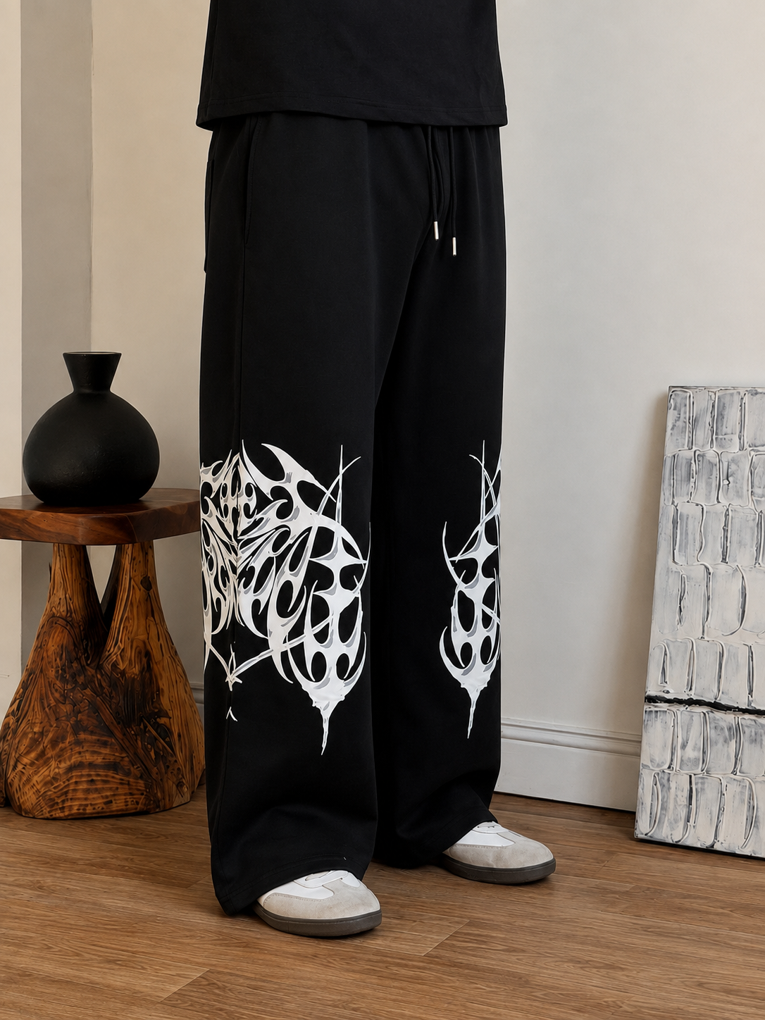 Premium Baggy Trouser – Cotton Terry | AATISHWEAR