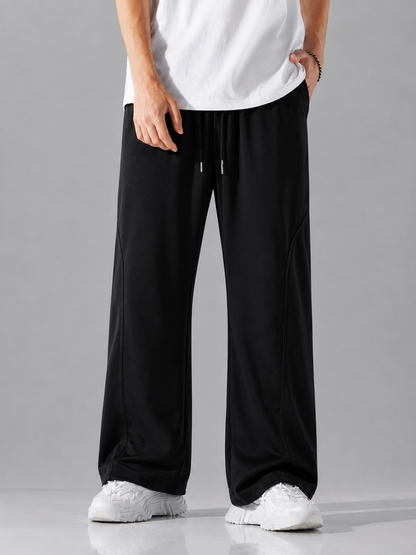 Arc Panel Baggy Trousers – Premium Micron Fabric | AATISHWEAR