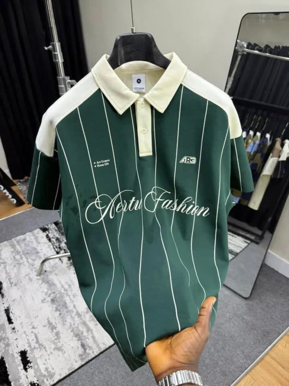 Contrast Lining Drop Polo