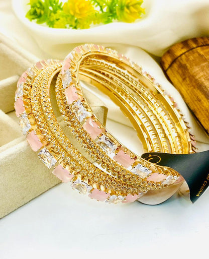 Gold Plated Full Zircon Choriyan Set for Women
