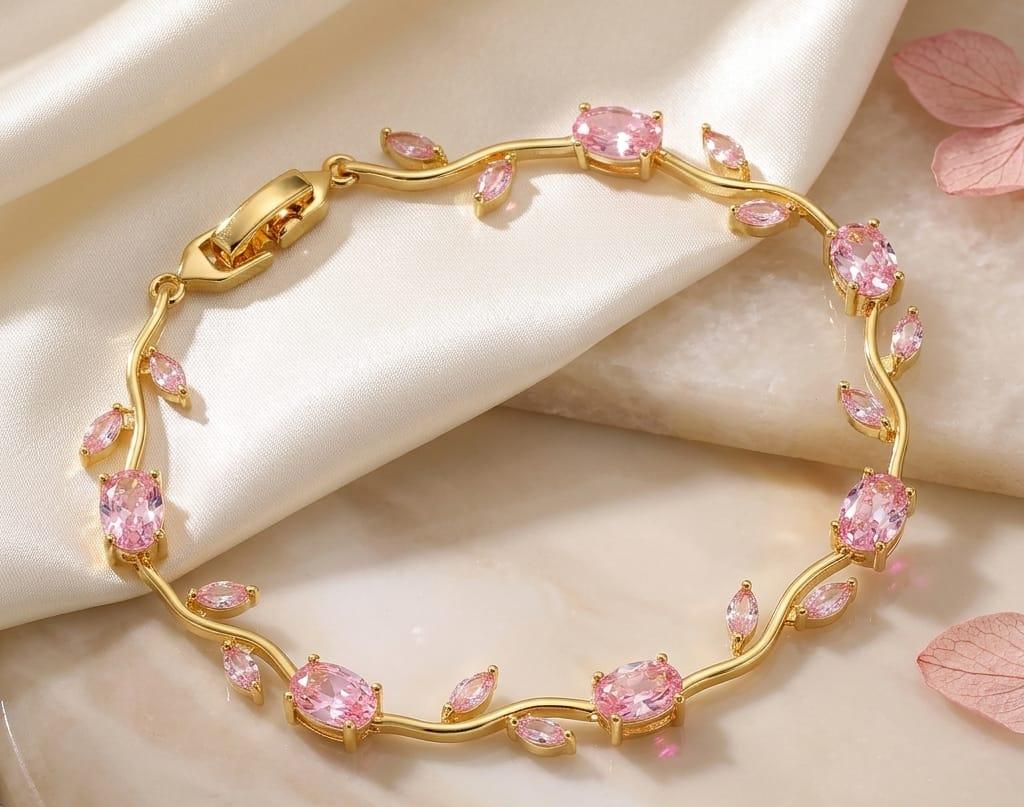 Tulip Bracelet – Elegant Floral Bracelet for Girls & Women | Comes in Beautiful Gift Box