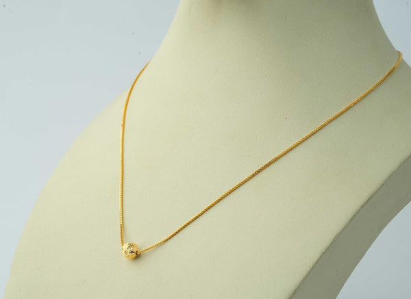 Ball Style Stainless Steel Pendant Necklace for Women
