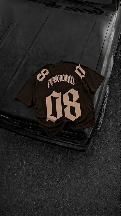Playground 08 Oversized Jersey T-Shirt