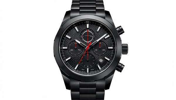Black Chronograph Men's Watch