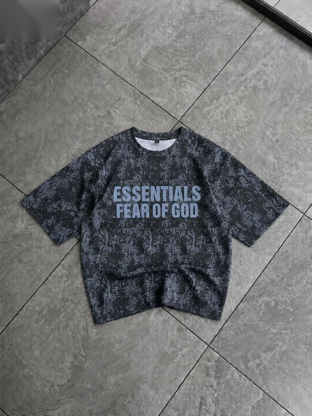 Oversized Distressed Print T-Shirt | Streetwear Style Tee