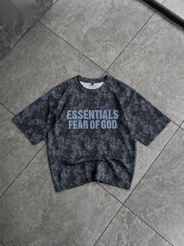Oversized Distressed Print T-Shirt | Streetwear Style Tee