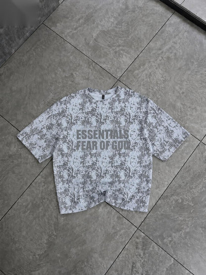 Oversized Distressed Print T-Shirt | Streetwear Style Tee