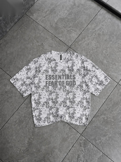 Oversized Distressed Print T-Shirt | Streetwear Style Tee