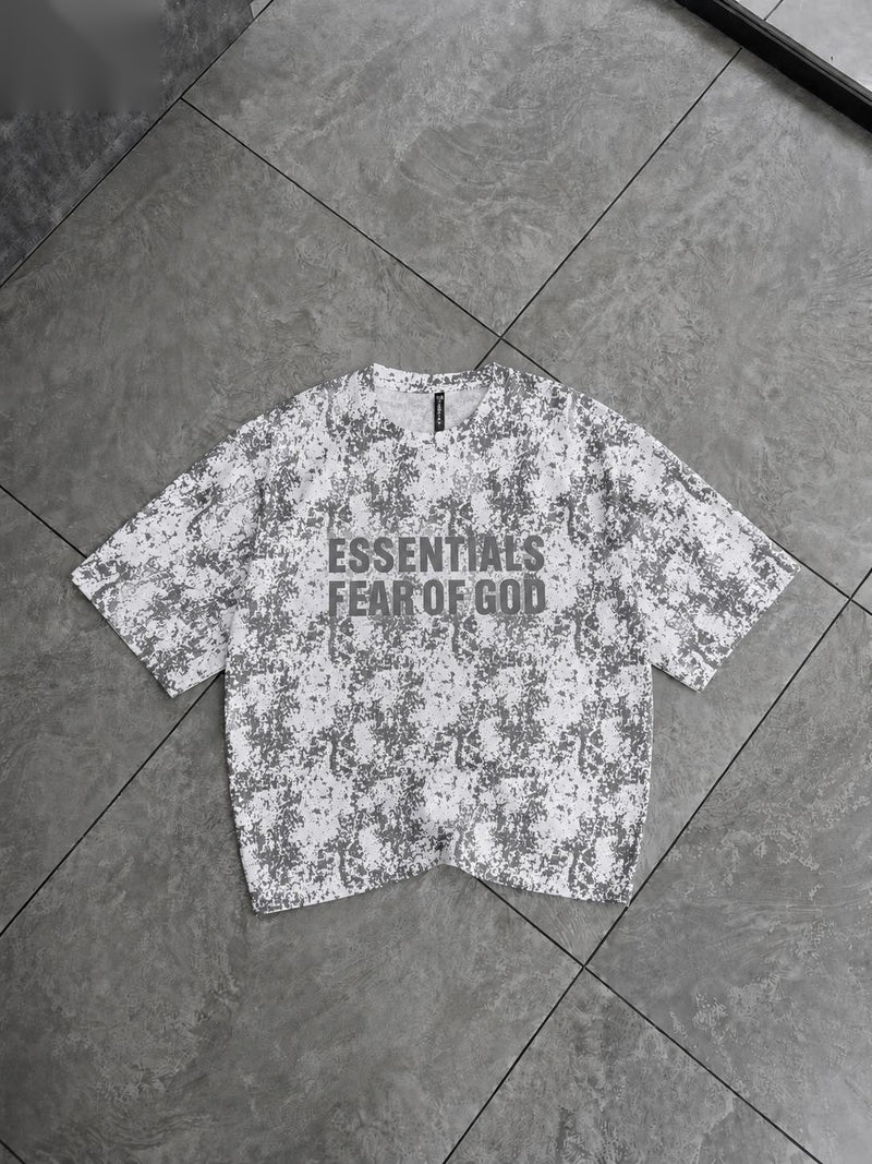 Oversized Distressed Print T-Shirt | Streetwear Style Tee